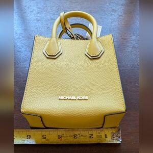 Nwt Mini Michael Kors Yellow Bag